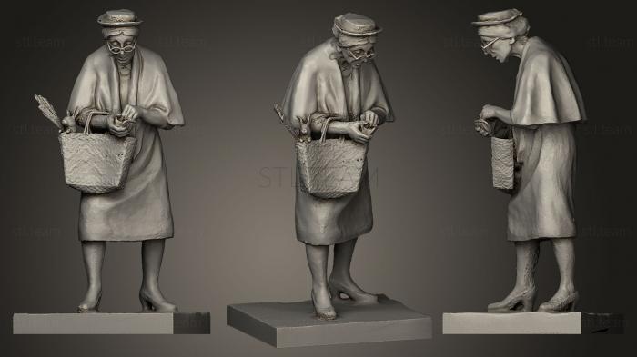 3D model Madame Chapeau (STL)